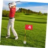 Mipcase Golfing Training Flag Wear Portable Golf Flag for Backyard