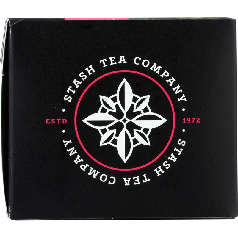 Stash Tea, Tea Pom Raspberry Matcha, 18 Count