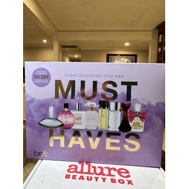 Belk Beauty Women's Scent Discover For Her Must Haves, Purple. 7 Pieces.