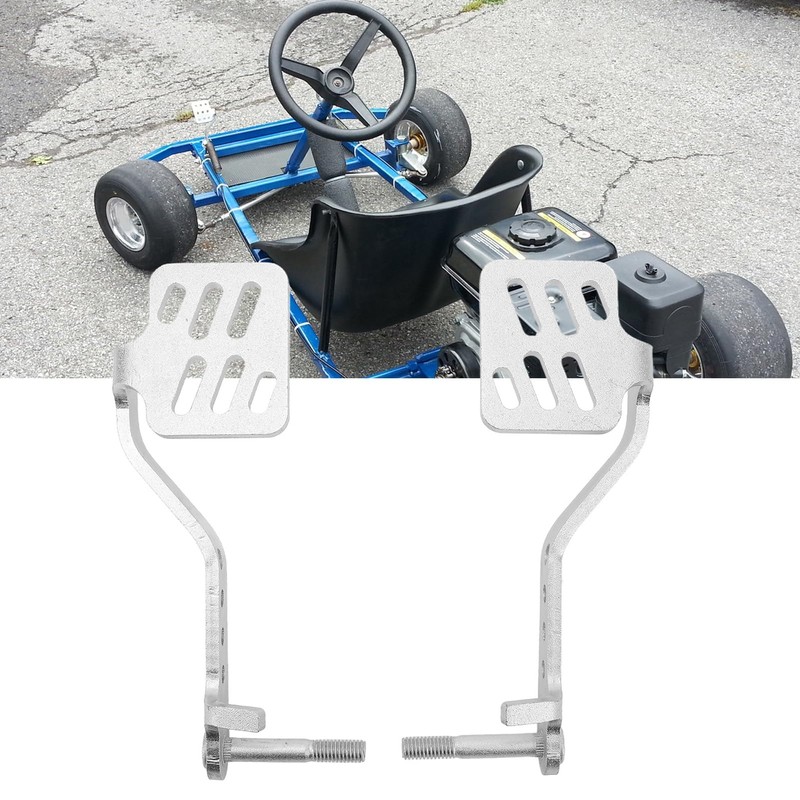 KIMISS 1 Pair Brake Accelerator Pedal Go-Kart Pedal Kit, Non-Slip