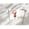 WBdesignz Thank You Card with Envelope - Cute Pig with