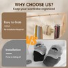 Hat Hanger,Hat Storage for Baseball Caps,The Anti-Slip Design Keeps Hats,