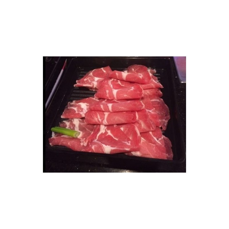 Lucky Star Melamine Shabu Shabu Hot Pot Meat Plate Stacking