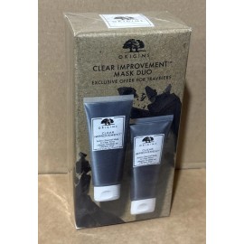 Origins LOT OF 2! Origins Clear Improvement Active Charcoal Mask 2.5 OZ NEW SEALED BOX