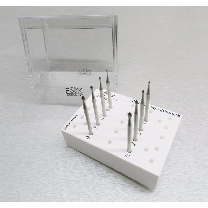 FOX JEWELRY BUD BURS SET 8 Pc JEWELERS SINGLE CUT