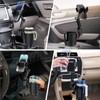 MINGSHANG Cup Holder Phone Mount for Car, 2 in 1