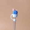 TEONEI Cactus Shape Straw Covers Caps,Straw Tip Covers,Reusable Drinking Straws