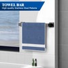 LACHILL 10-Pieces Matte Black Bathroom Accessories Set, 16 Inch Bath