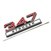 1pc 347 Liter 5.7 Stroker Engine Emblems Badge 3D Decals
