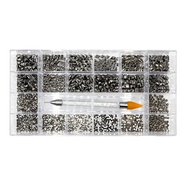 Luxury Nail Art Kit + Picker Tool #3 - Special + Round Black