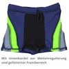 Aquarti Boys' Swimming Trunks with Side Piping, Dark blue /