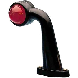 HELLA 2XS 950 071-031 Marker Light - mounting - Lens Colour: Milk White/Red/White - Lateral Mounting