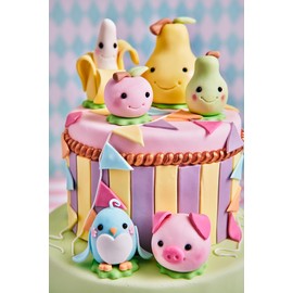 FunCakes Pasta di Zucchero Pastel Pink: Facile da Usare, Liscia, Flessibile, Morbida e Pieghevole, Perfetta per la Decorazione di Torte, Halal, Kosher e Senza Glutine. 250 gr