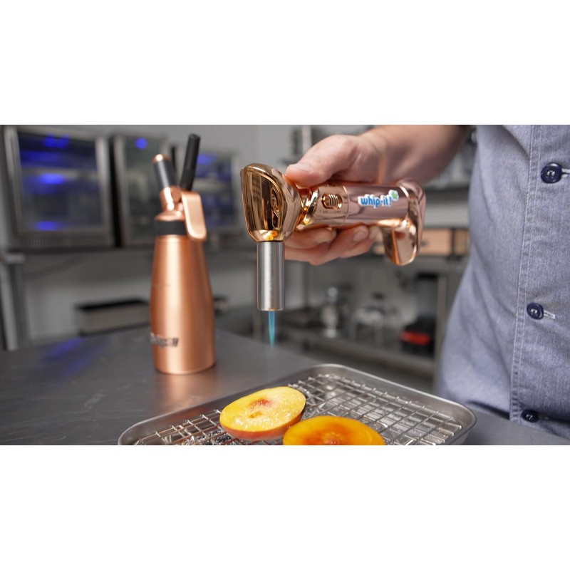 Whip-It! Flex Torch, Gold Chrome