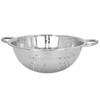 Stainless Steel Colander 24cm (9") - Freestanding with Dimpled Base,