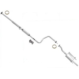 Mac Auto Parts Muffler Exhaust Pipe System For Honda Civic 2 or 4 Door 1.6L DX LX 1996 99 2000