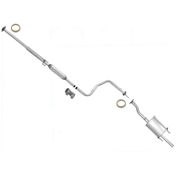 Mac Auto Parts Muffler Exhaust Pipe System For Honda Civic