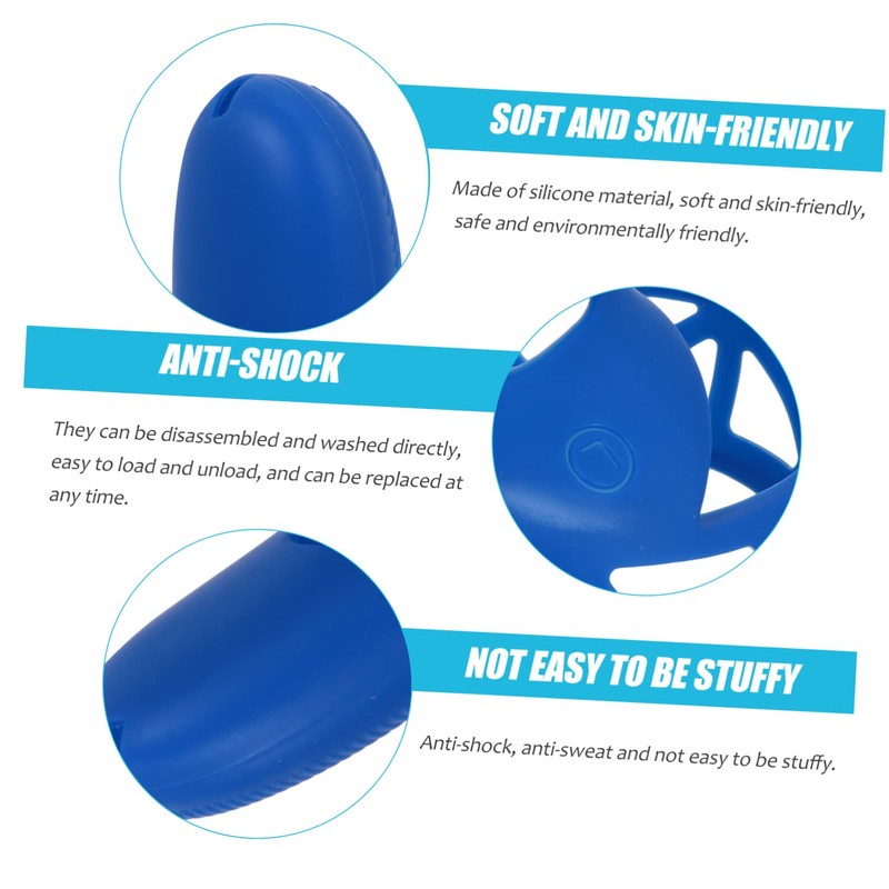 jojofuny 1pair Touch Controller Grip Covers Knuckle Straps for Easy