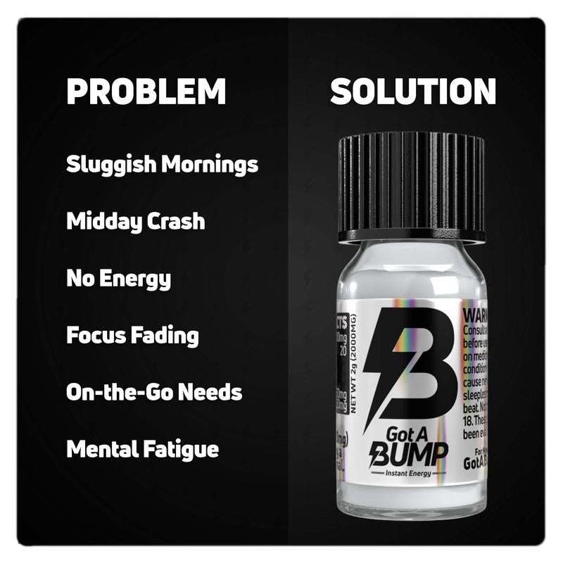 Got A BUMP™ Energy Powder - 2g Container (1000mg Caffeine