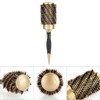 Professional Anti static Round Hair Comb Salon Styling Brush Twill