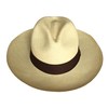Sombreros Aray Genuine Panama Hat, Handwoven in Montecristi, Ecuador, Carludovica