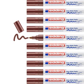 edding 750 Paint Marker - Brown (Box of 10)