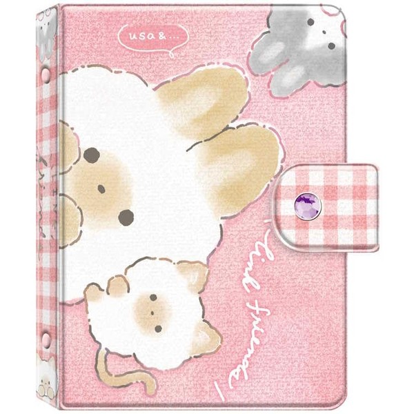 Coolia 810925 My Seal Binder, Rabbit, Sticker Notebook, Binder, Customizable,