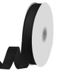 1" X 100 Yards Black Grosgrain Ribbon, Premium Grosgrain Ribbon