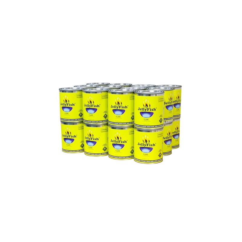 Real JellyFish Flame Premium Citronella Gel Fuel Made in USA
