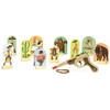 Vilac vilac9911 Far West, Holz Gun mit Gummi Band und