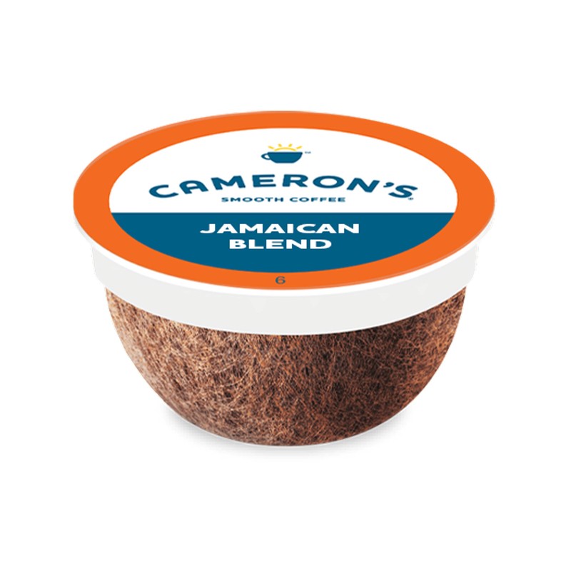 Cameron's Coffee Single Serve Pods, Jamaican Blend, 12 Count (Pack