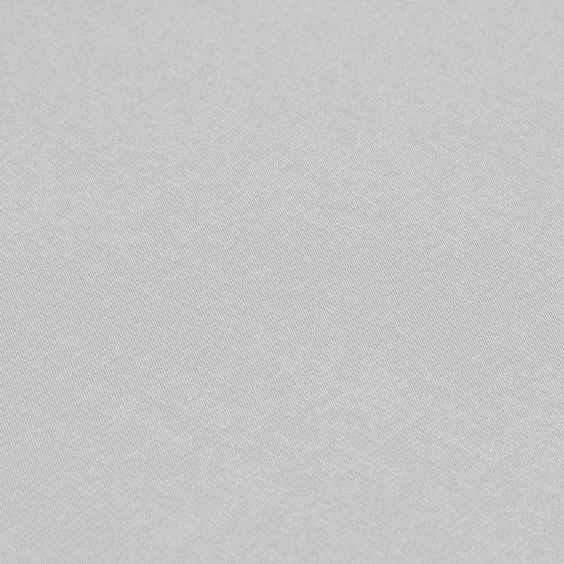 Homescapes 100% Egyptian Cotton Plain Silver Grey Fitted Sheet Single