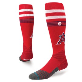 Stance Diamond Pro Angels OTC Socks (LG (Men's Shoe 9-13), Red)
