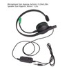 Wired Headset, 3.5mm Single Ear Headphone Gaming Headset with Noise