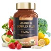 Totaria 13-in-1 Vitamin B Complex Plus – B1–B12, C, D3,