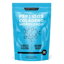 Péptidos Colágeno Hidrolizado Puro Tipo I y III - 500 g - 50 días - Disolución Rápida - Polvo Sin Sabor - 100 Pastoreo Libre - Colageno Hidrolizado...