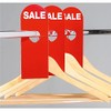 Deco Woerner Salereiter Saleaktion Action Tabs Sale Hangers Red Pack