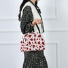 Lunch Bag Insulated Lunchbox Handbag Tote Bags Cute Red Ladybug