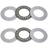 DEEG 2PCS AXK2035 2AS Thrust Needle Roller Bearing with 4