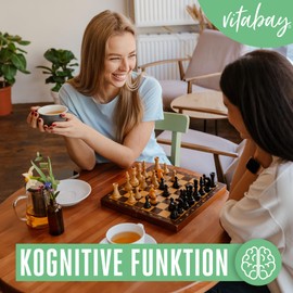 Vitabay Ginkgo Biloba 6000 mg, 365 tablets, time-optimised release, with 24% flavone and 6% lactone, laboratory tested and made from high-quality raw materials