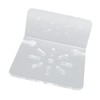 3pcs Acrylic Small Wall Shelf Floating Shelf for Security Cameras