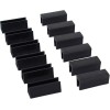 Train Track Clips for Lionel O-Gauge FasTrack Tracks, Pack of