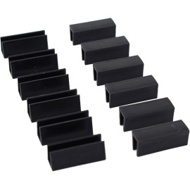 Train Track Clips for Lionel O-Gauge FasTrack Tracks, Pack of 12 (Tracks NOT Inc