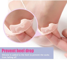StyleBest Orthopedic Compressing Socks, 5 Pairs Women Toe Socks Breathable Five Finger Split Toe Socks Invisible Boat Socks