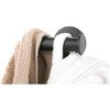 Seachrome Coronado Decorative Bath Wall Mount Double Robe Towel Hook,