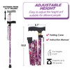 Walking Cane ANCKNE Cane for Woman | Lightweight, 5-Level Height