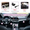 RIIEYOCA OBD2 Power Cable for Dash Cam,90 Degree Right Angle