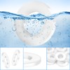 TXXATX Pack of 60 Plastic Washers M6 x 12 mm