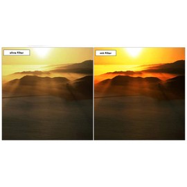 43 mm Professional Gradient Colour Filter Orange Colour Filter Graduated 43 mm dHD Digital Orange