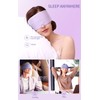 Aosun Sleep Mask, 100% Blackout Eye Mask for Women and